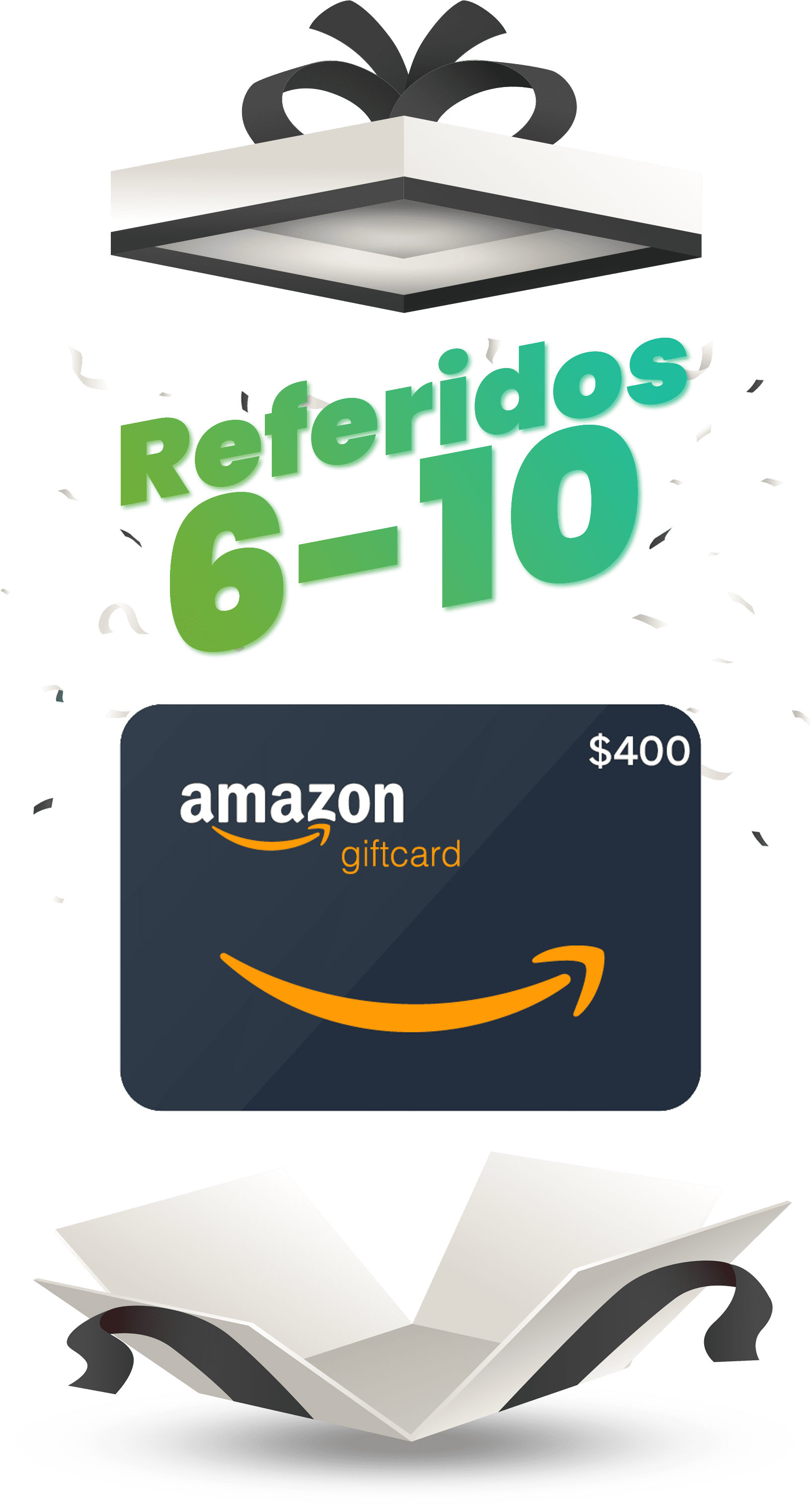 Gift card de $400 pesos Amazon