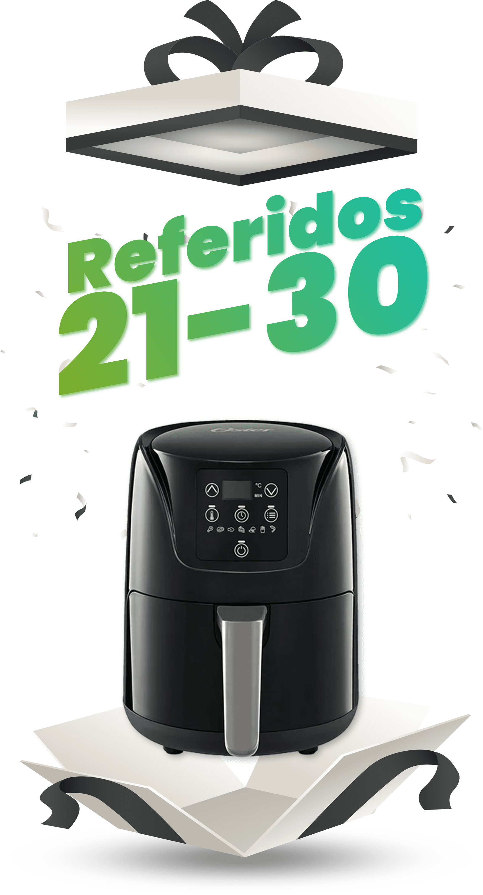 Air fryer Oster 1.8L